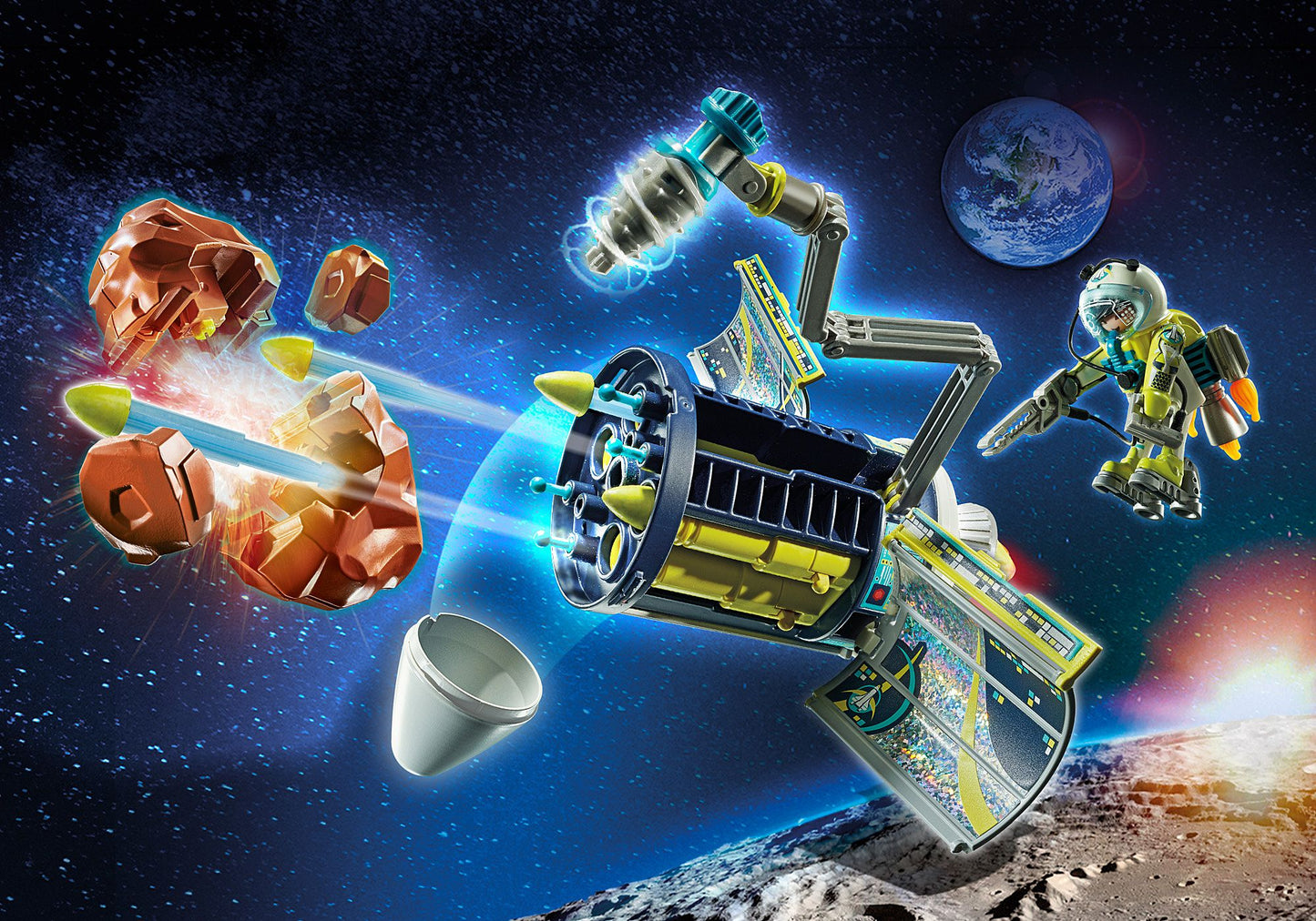 PLAYMOBIL Space Meteoroid Destroyer
