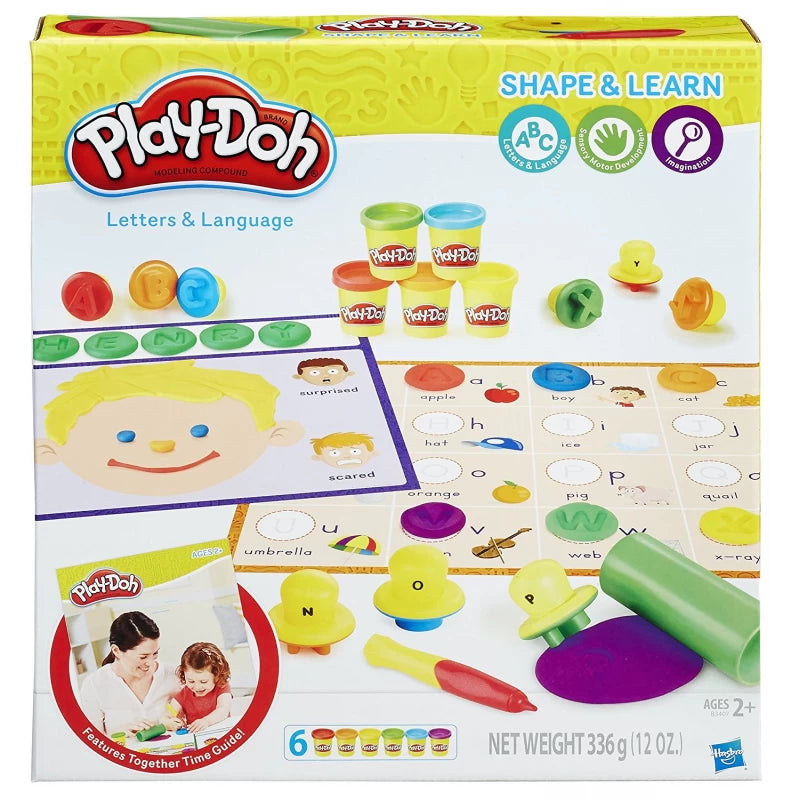 Play-Doh Shape & Learn Letters & Language