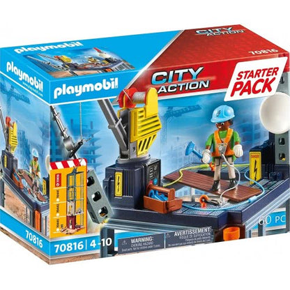 Playmobil City Action Worksite Starter Pack