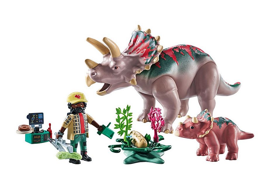 Playmobil Dinos Triceratops Family 71821