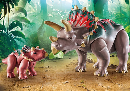 Playmobil Dinos Triceratops Family 71821
