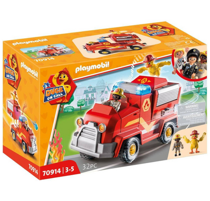 Playmobil Duck On Call Fire Brigade Emergency Vehicle