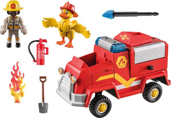 Playmobil Duck On Call Fire Brigade Emergency Vehicle
