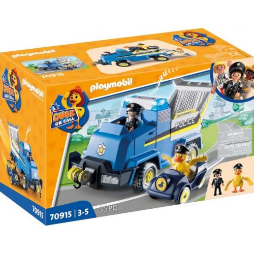 Playmobil Duck On Call Police Emergency Vehicle