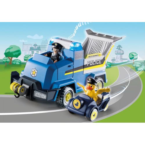 Playmobil Duck On Call Police Emergency Vehicle
