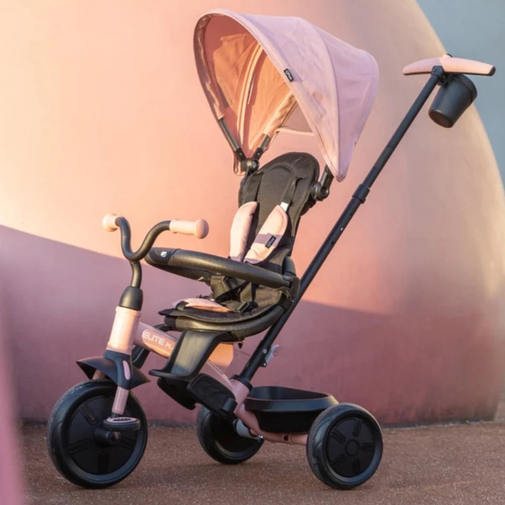 QPLAY Elite Platinum Child Pink Tricycle Reversing Seat - Pink - Wild Willy