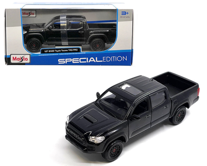 MAISTO Toyota Tacoma Black 1:24 Diecast Model - Wild Willy