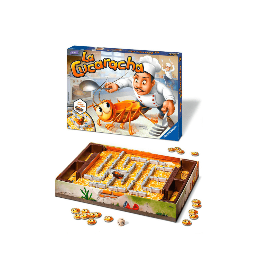 RAVENSBURGER La Cucaracha Glow in the Dark Board Game