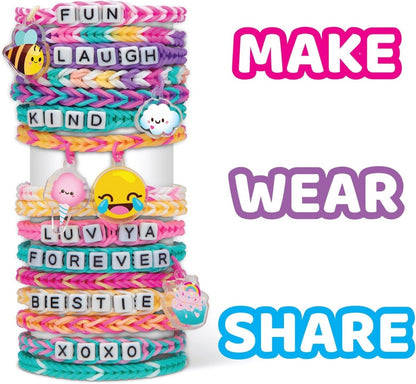 Rainbow Loom Forever Friends 3000+ Piece Rubber Band Bracelet Kit - Wild Willy