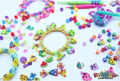 Rainbow Loom Mega Combo 7000+ Piece Rubber Band Bracelet Kit - Wild Willy