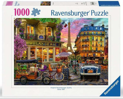 Ravensburger Paris in the Dawn 1000 Piece Jigsaw Puzzle