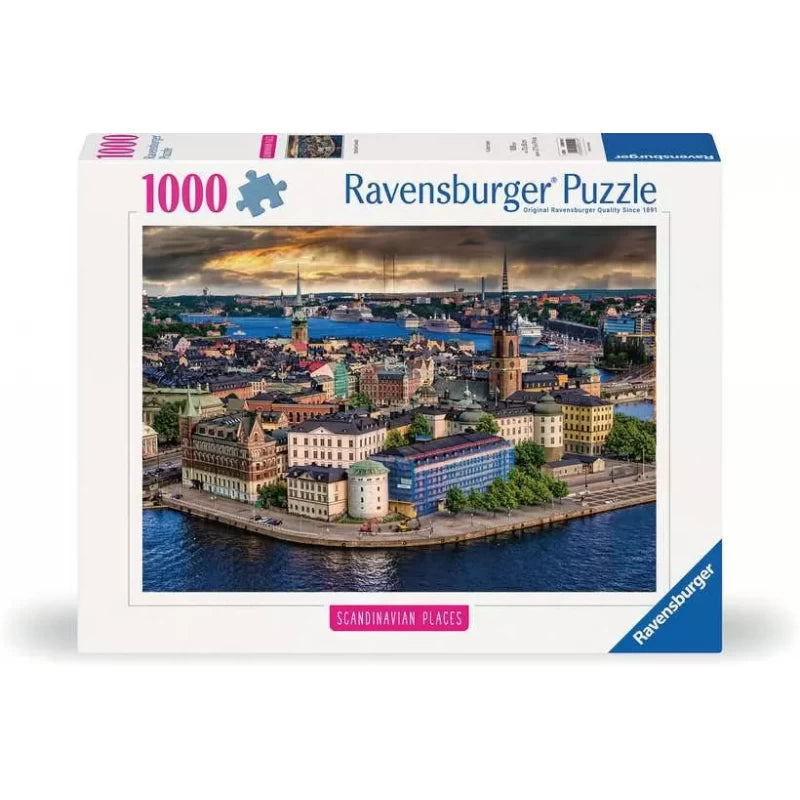 Ravensburger Stockholm Sweden 1000 Piece Jigsaw Puzzle - Wild Willy