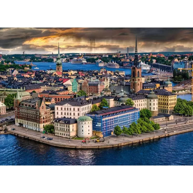 Ravensburger Stockholm Sweden 1000 Piece Jigsaw Puzzle - Wild Willy