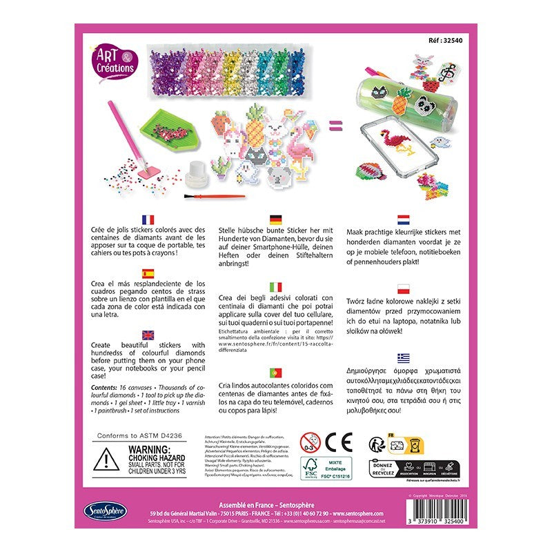 SENTOSPHERE Art & Créations Stickers à Diamanter