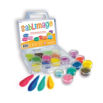 SENTOSPHERE Sablimage World Felines Sand Art Kit