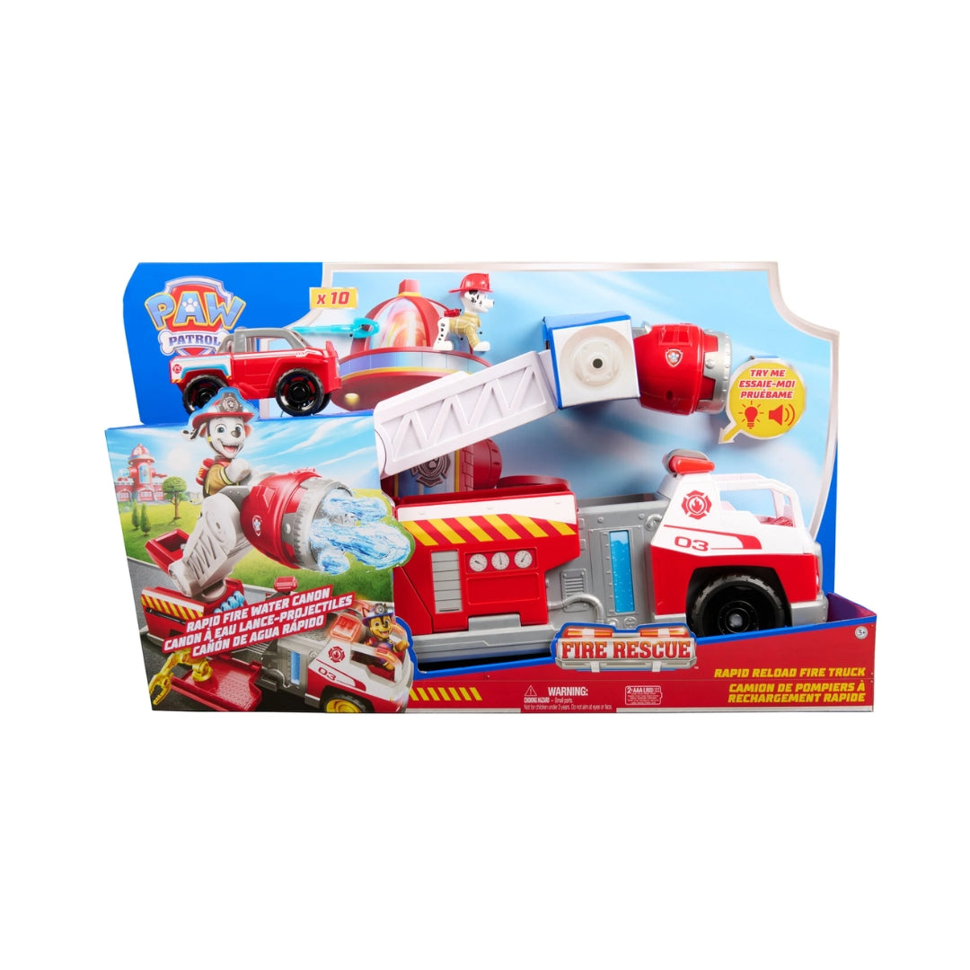 SPIN MASTER PAW PATROL RAPID REKOAD FIRE TRUCK