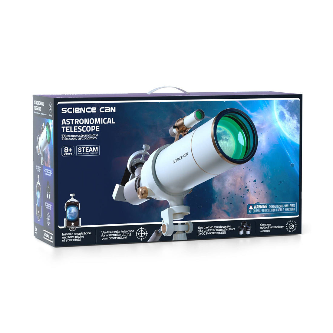 Science Can Astronomical Telescope - 70mm - Wild Willy
