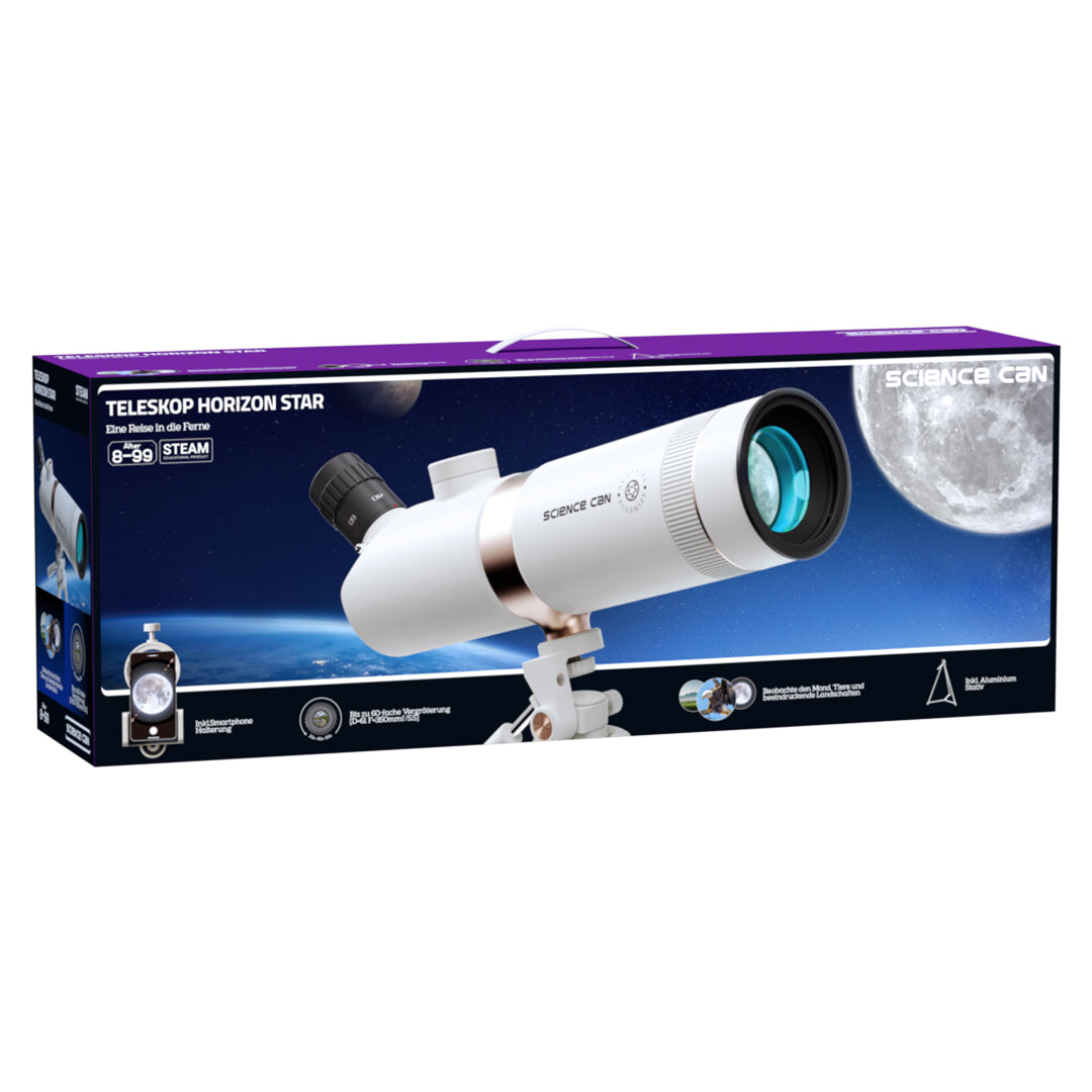 Science Can Horizon Star Telescope