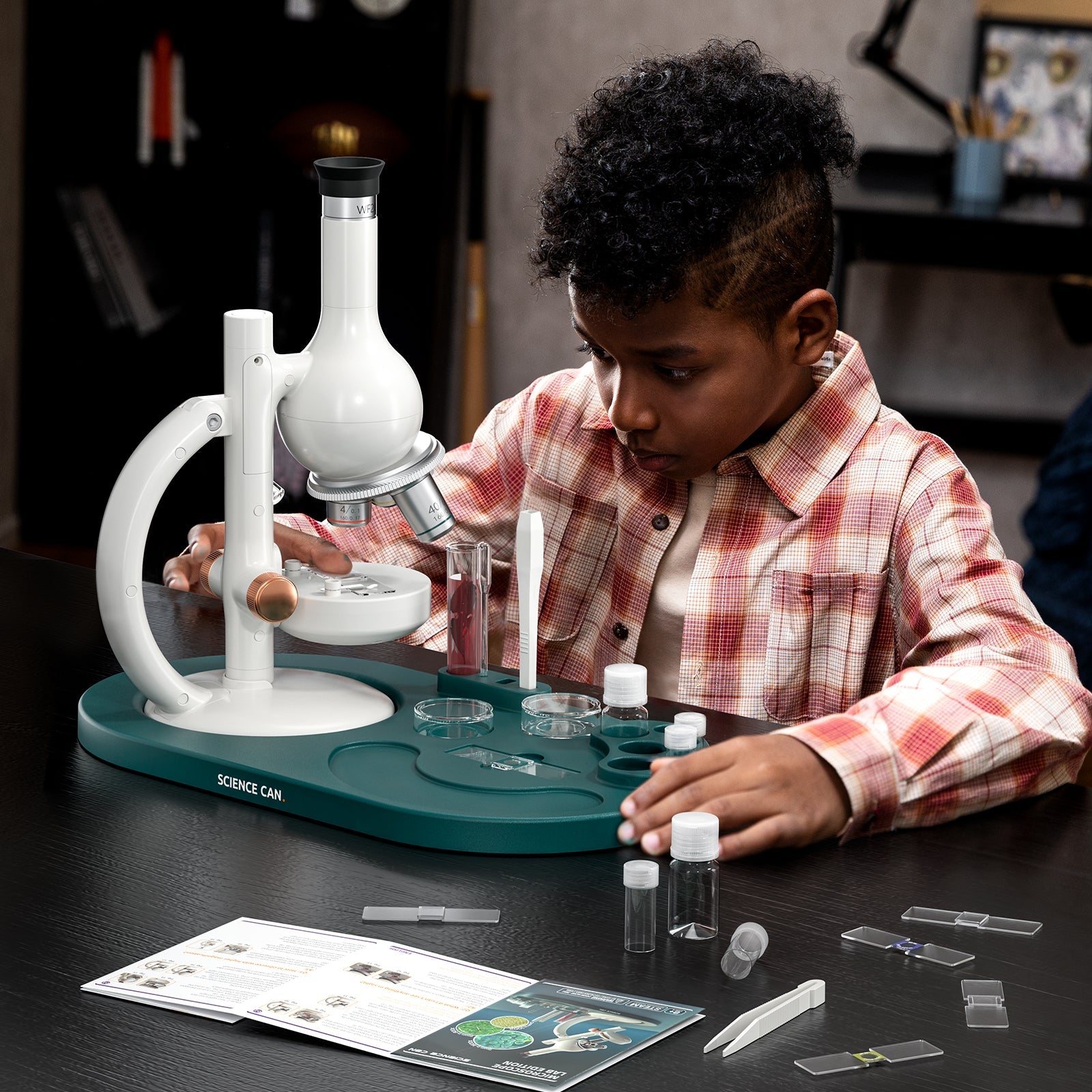 Science Can Microscope Lab Edition - 1600X - Wild Willy