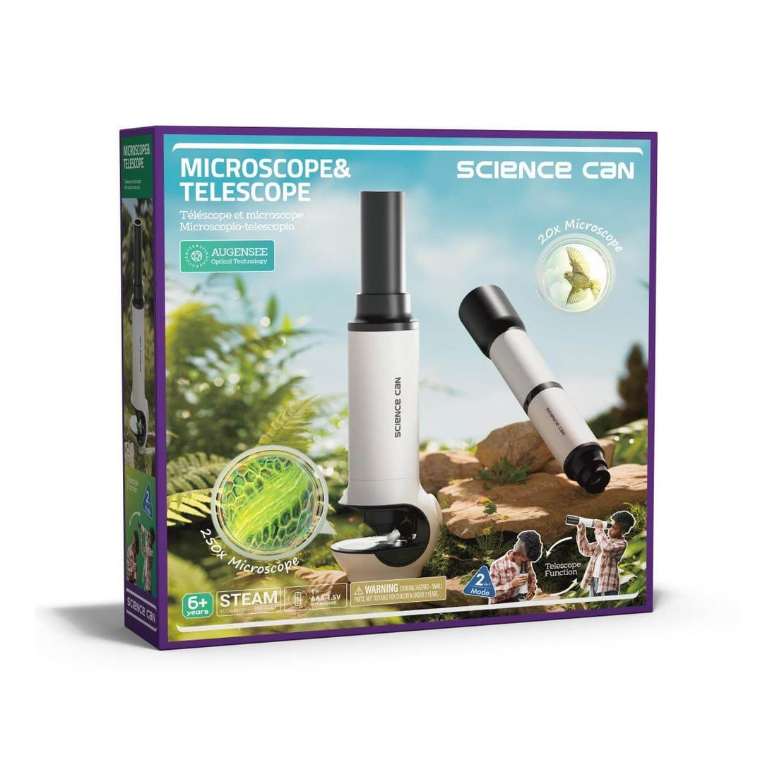 Science Can Microscope & Telescope - Wild Willy