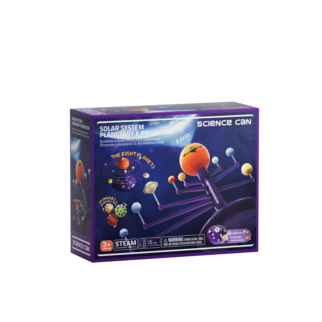 Science Can Solar System Planetary Projector - Wild Willy