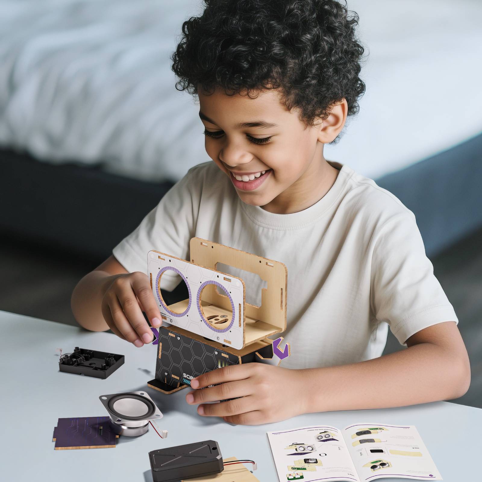 Science Can Soundbox Construction Kit - Wild Willy