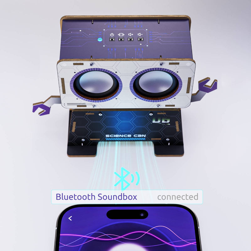 Science Can Soundbox Construction Kit - Wild Willy