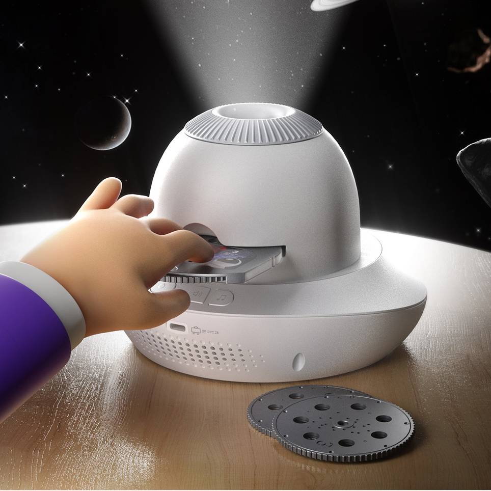 Science Can Starry Sky Projector White - Wild Willy