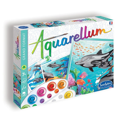 Sentosphere Aquarellum Dolphins Art Set