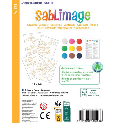 Sentosphere Sablimage Mini Exotic Animals