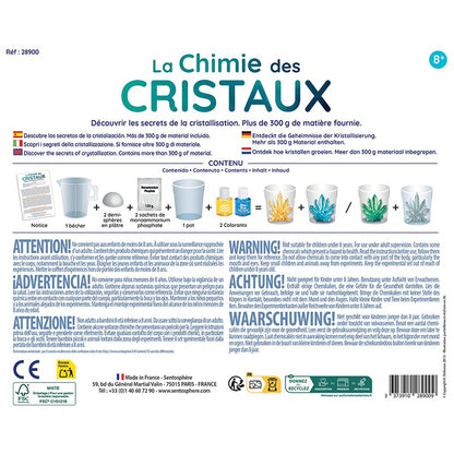 Sentosphere La Chimie des Cristaux