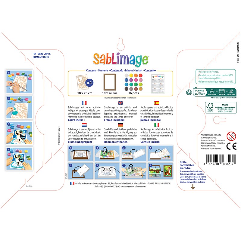 Sentosphere Sablimage Chats Romantique