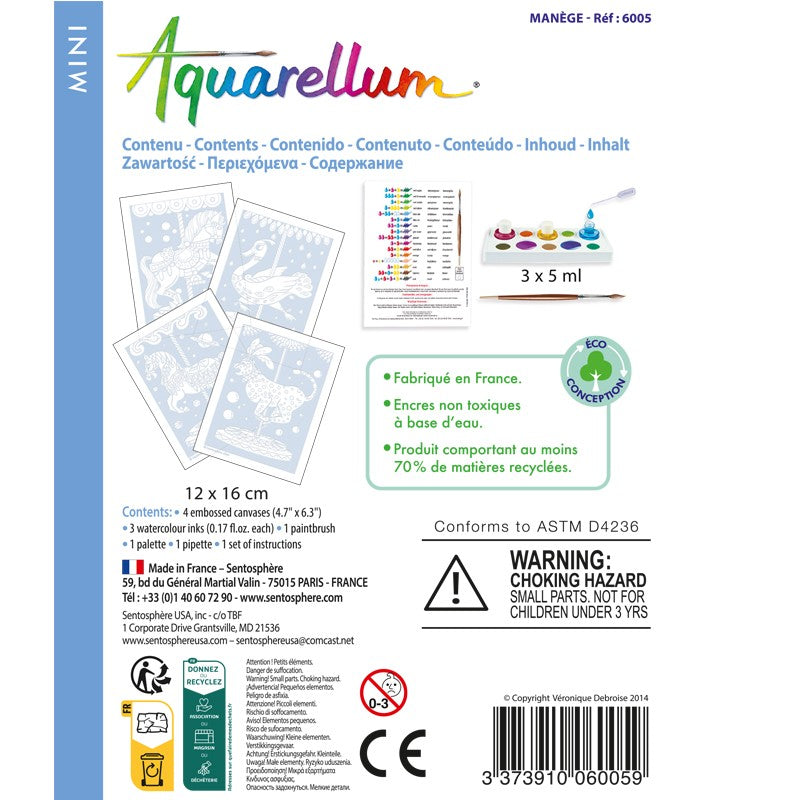 Sentosphre Aquarellum Mini Chevaux Manège