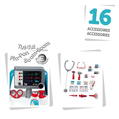 Smoby Medical Electronic Trolley