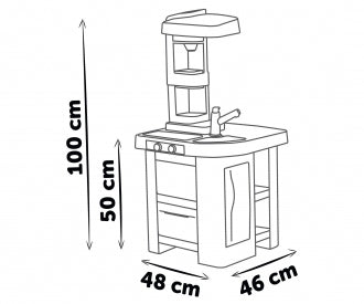 Smoby Mini Tefal Kitchen 27 Pieces