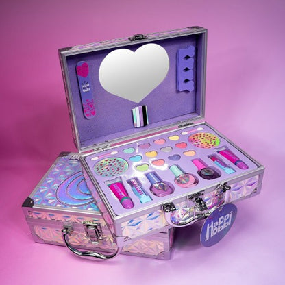 Happi Hobbi Sparkle Love Beauty Case With 30 Accessories