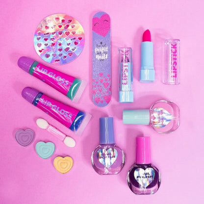 Happi Hobbi Sparkle Love Beauty Case With 30 Accessories