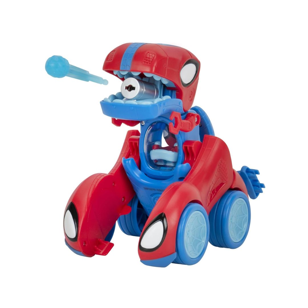 Spidey Amazing Friends Transforming Rex Racer - Wild Willy