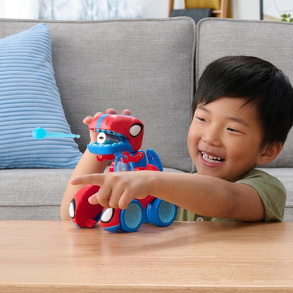 Spidey Amazing Friends Transforming Rex Racer - Wild Willy