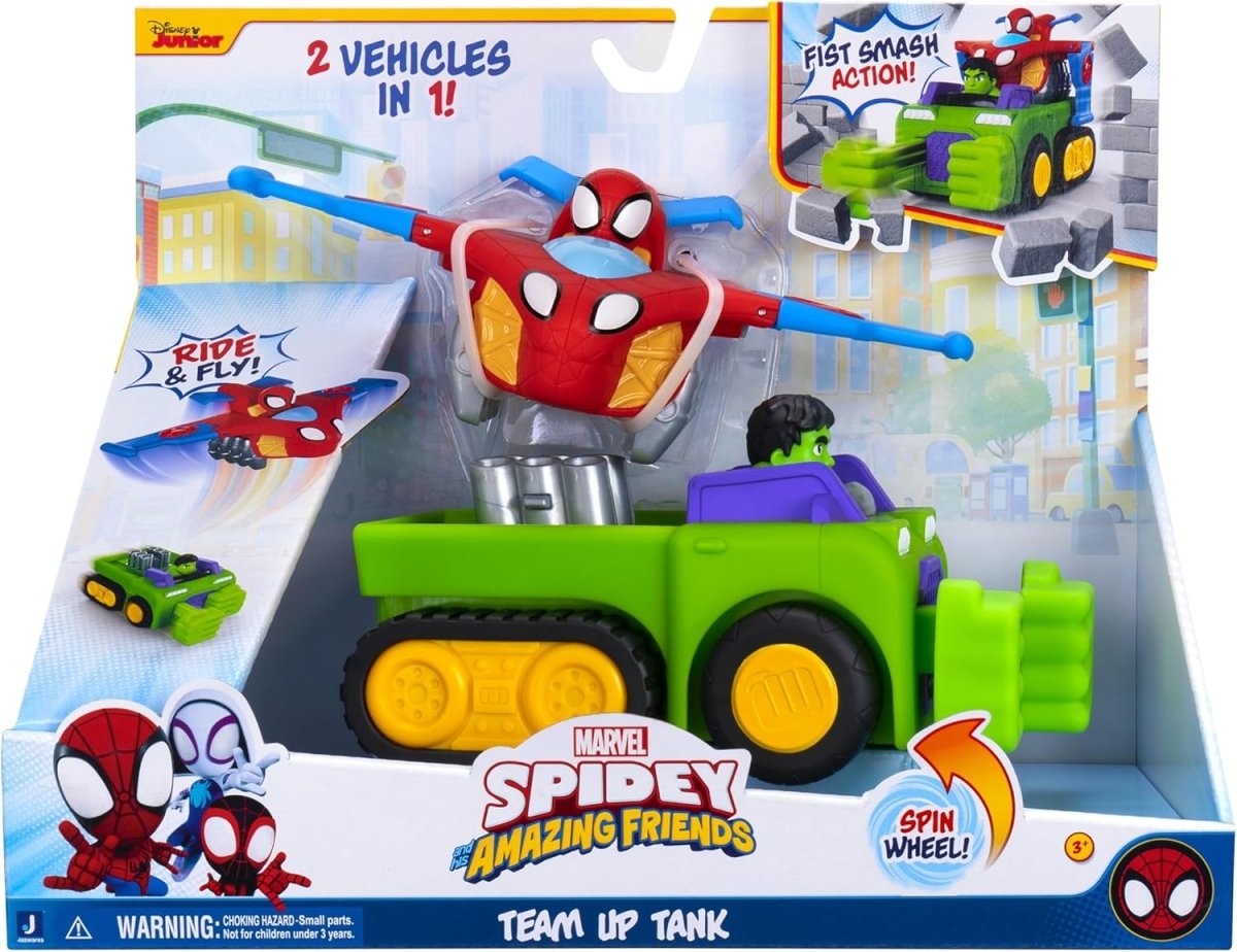 Spidey Team Up Tank 2-in-1 - Wild Willy