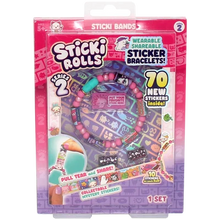 Sticki Rolls Band Single Pack 70 Stickers - Wild Willy