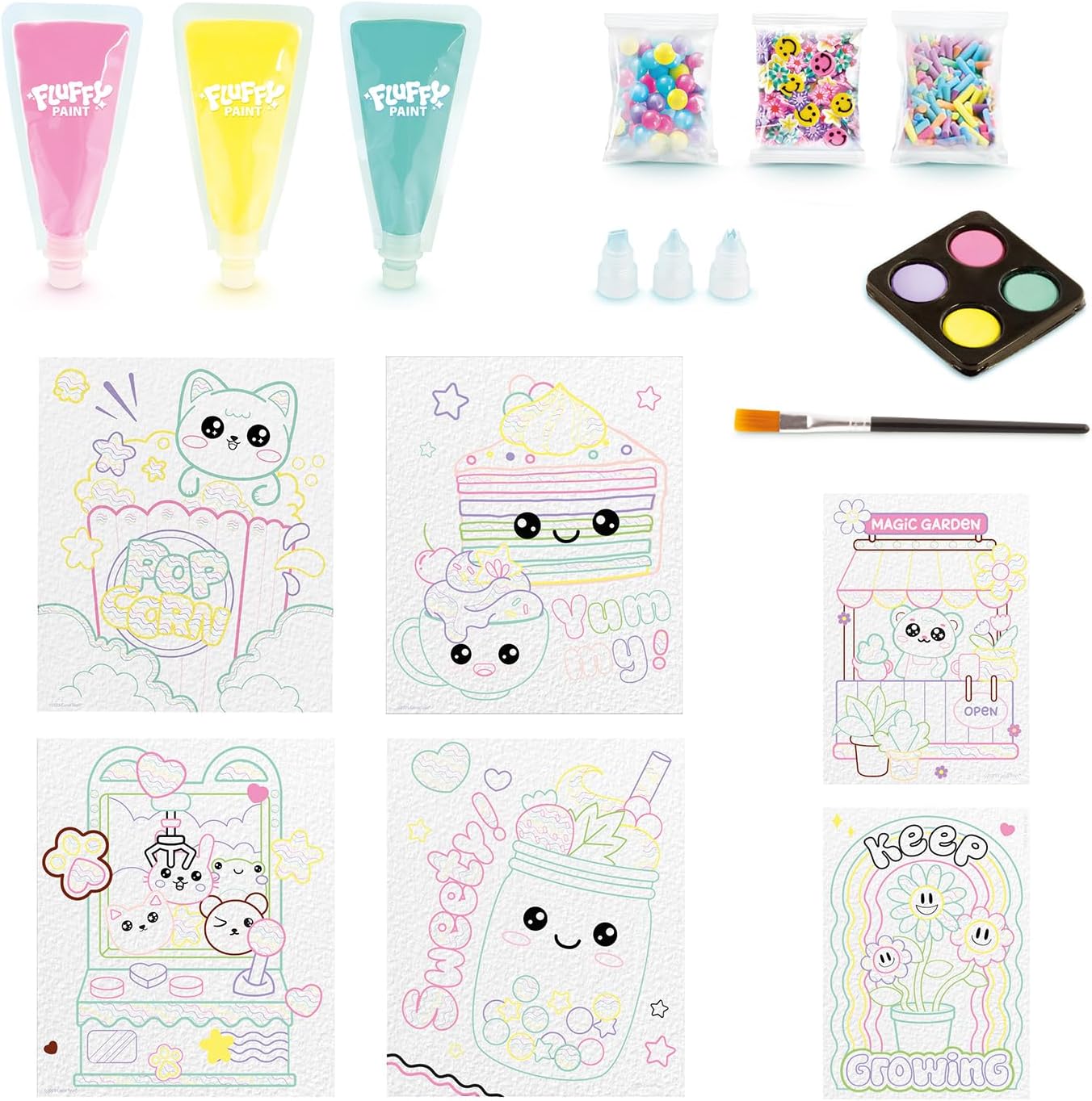Canal Toys Art Lab Fluffy Paint Kit
