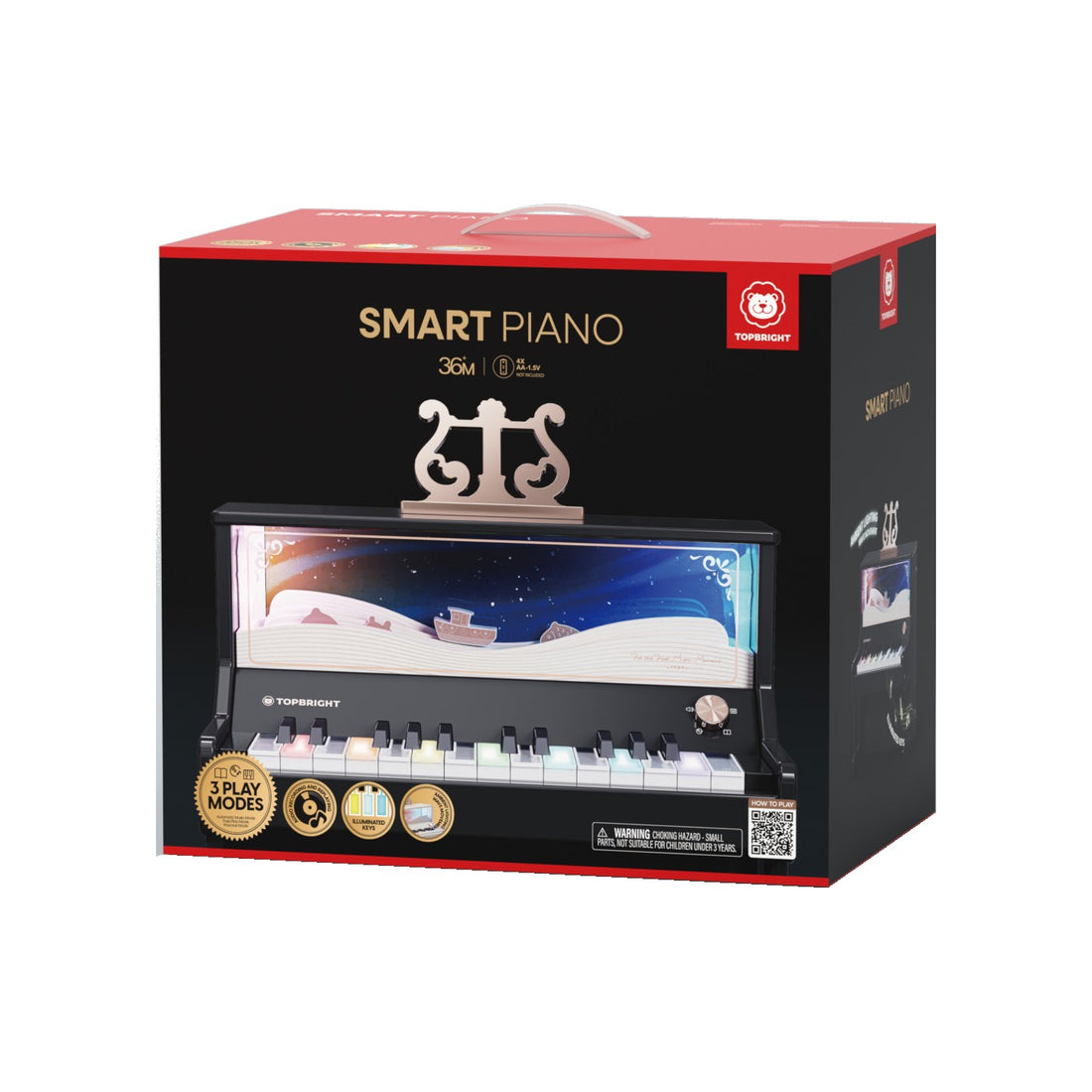Topbright Smart Piano Black - Wild Willy