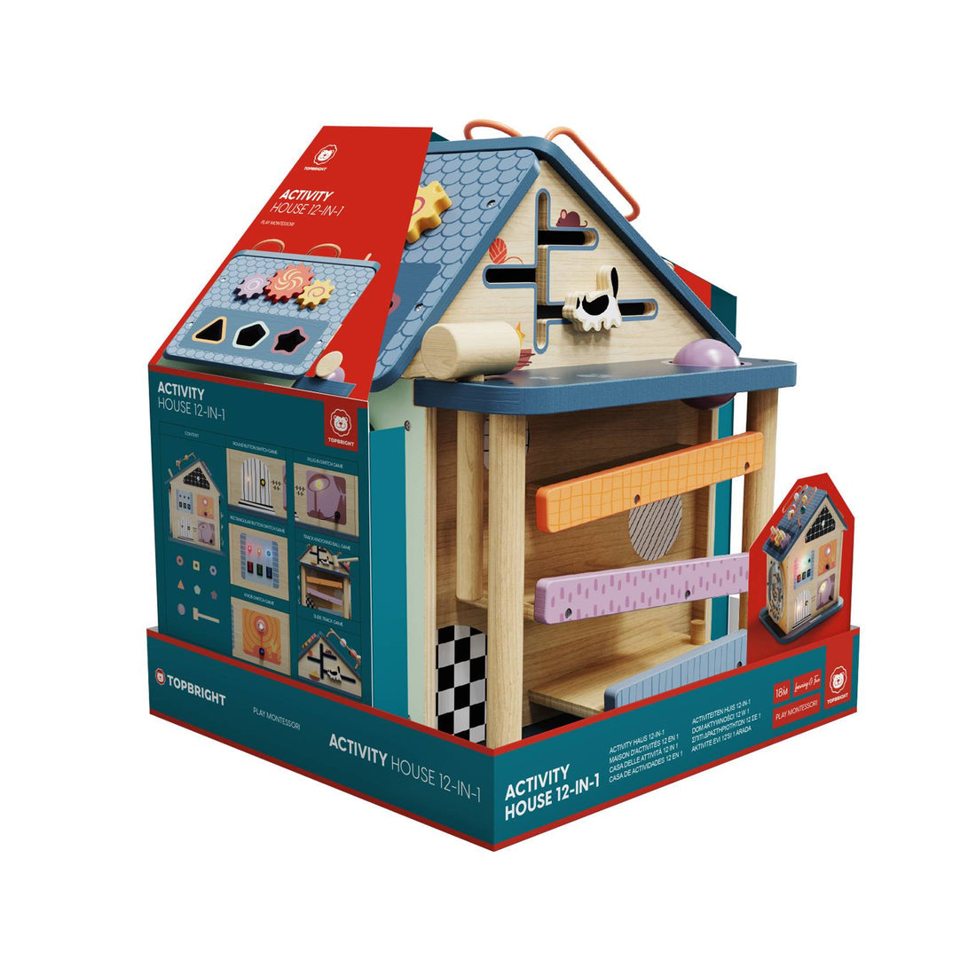 Topbright Activity House 12-in-1 - Wild Willy