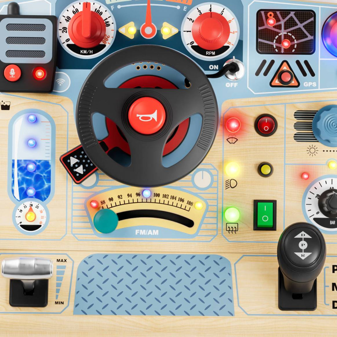 Topbright Busy Board Firefighter - Wild Willy