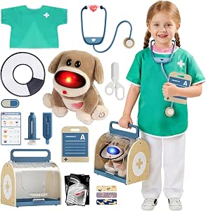 Topbright Care Pets Dr. Dog Vet Playset Pink - Wild Willy