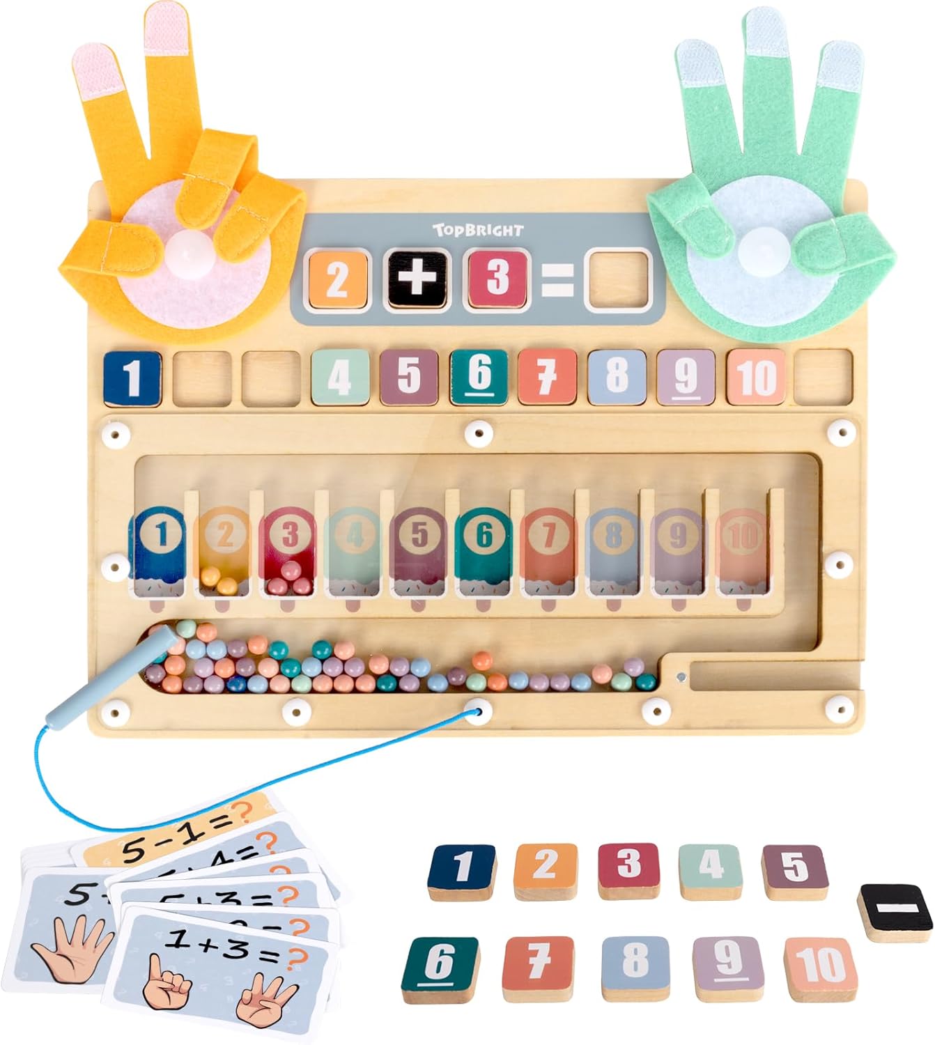 Topbright Finger & Bead Math