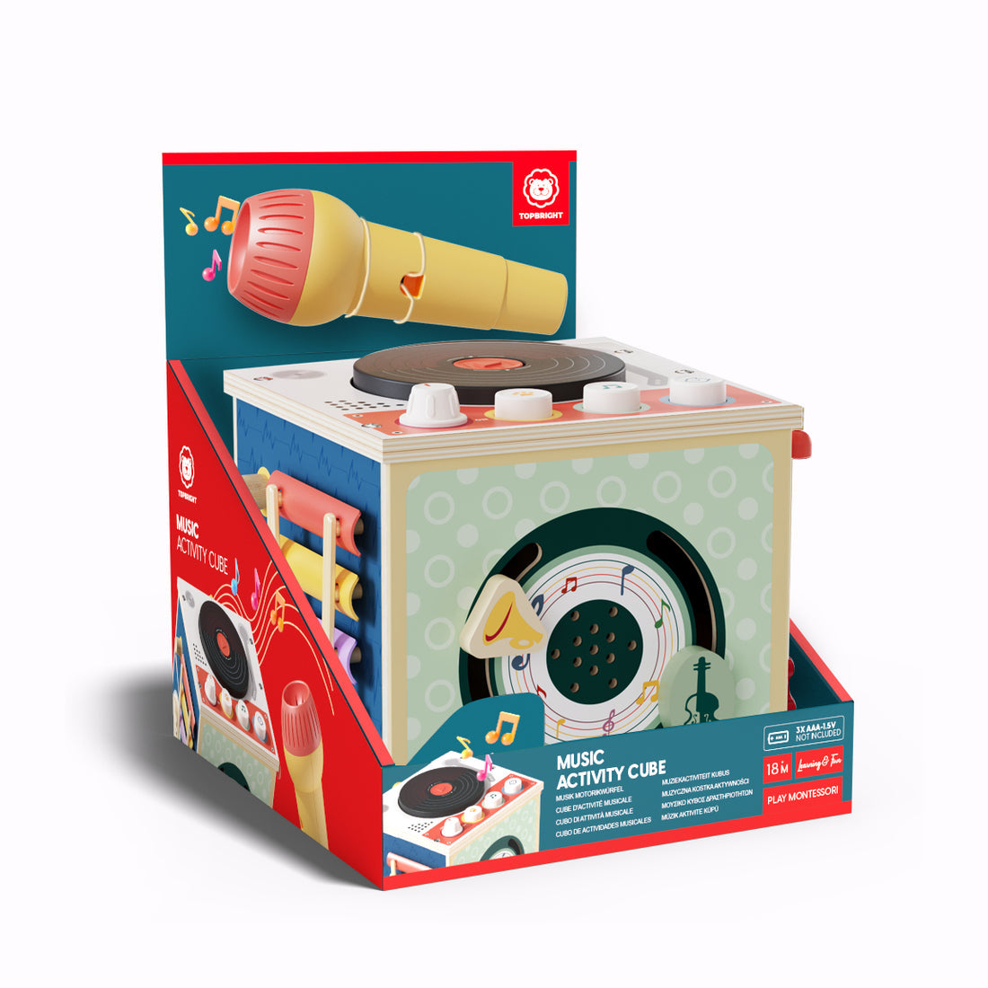 Topbright Music Activity Cube - Wild Willy