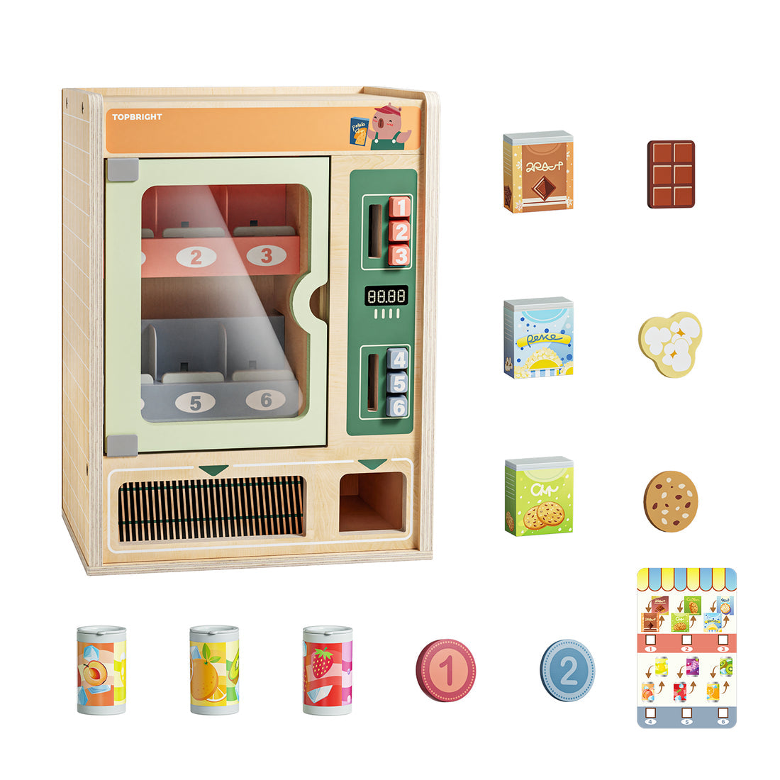 Topbright Shop & Go Vending Machine - Wild Willy