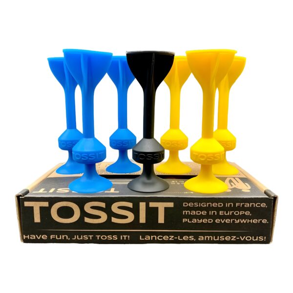 Tossit The Ultimate Dart Game Blue/Yellow